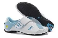 2019U puma chaussures femme sport jogging pas cher 703 blanc bleu